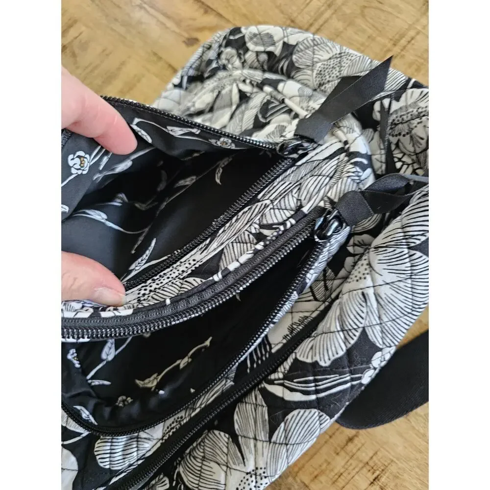 VERA BRADLEY Quilted Sling Crossbody Backpack In “ Bedford Blooms” - Picture 7 of 11